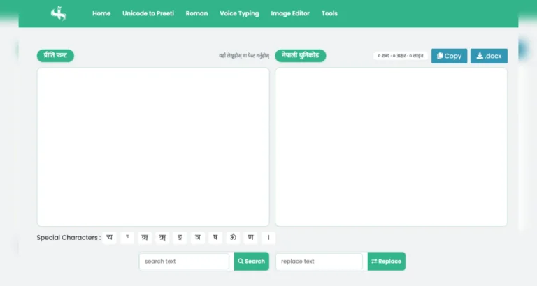 How to convert Preeti to Unicode Font