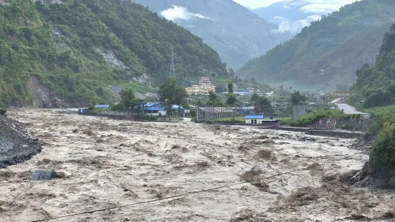 Rasuwa Flood 2026: Massive Bhotekoshi Flash Flood From Tibet Hits Timure and Syabrubesi