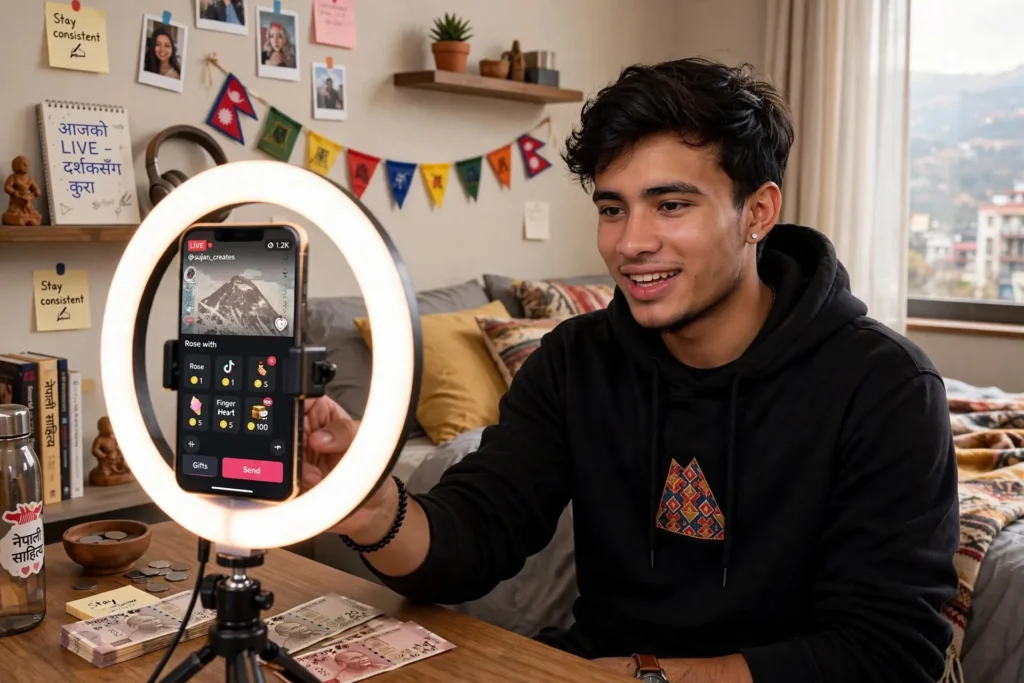 How to Earn Money from TikTok in Nepal (2026 Real Guide)