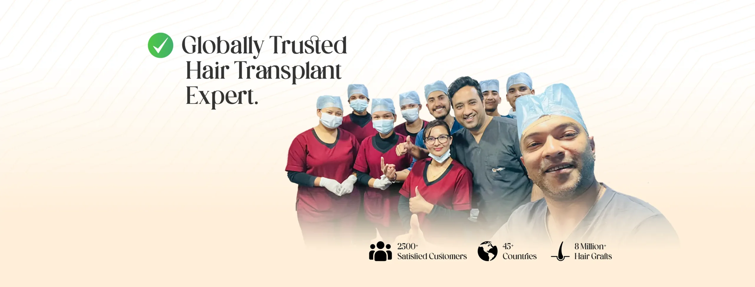 Folliderm hair transplant clinic Nepal logo